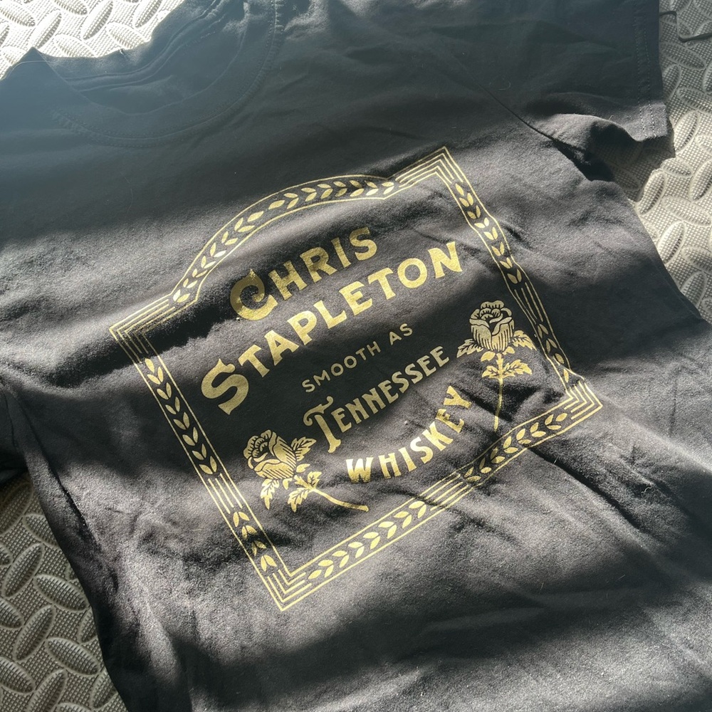 Chris Stapleton Black T-Shirt🥀